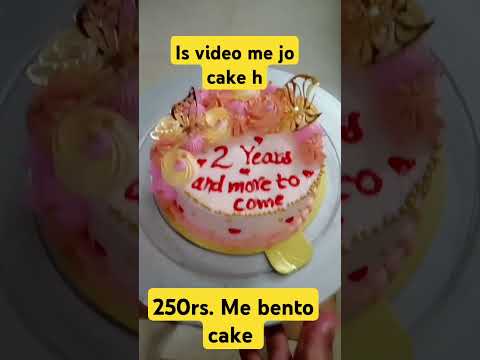 Fancy cake bnaya order client khush hua