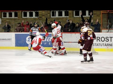 LHK Jestřábi Prostějov - HC Dukla Jihlava 29.kolo, středa 4.12.2019