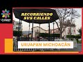 Uruapan Michoacan recorrido por sus calles, avenidas, calzadas y plazas comerciales