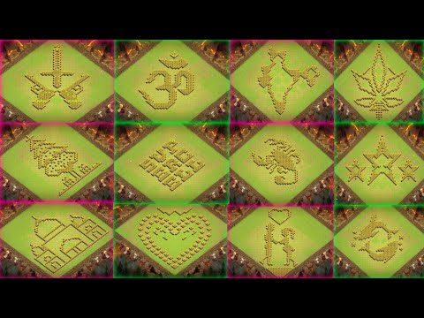 TOP 15 FUNNY BASE/TROLL COC BASE DESIGN COMPILITATION FOR TH14 WITHL LINK!!||... (Clash Of Clan)