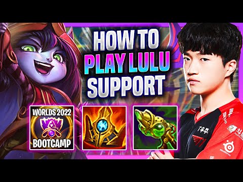 LEARN HOW TO PLAY LULU SUPPORT LIKE A PRO! - T1 Keria Plays Lulu Support vs Brand! | Season 2022