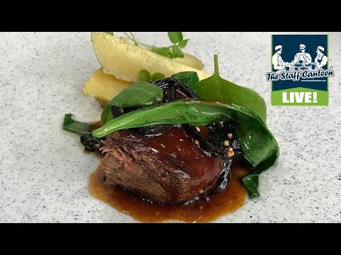 Michelin star chefs Mark & Shauna Froydenlund cook a salt baked lamb recipe