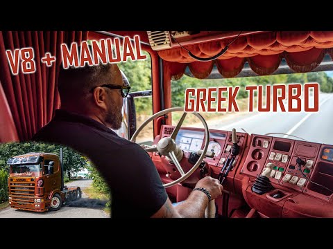 GREEK POWER & SOUND: Scania 164L 480++ V8 Martin Pakos // *Big Turbo* *Big Smoke*
