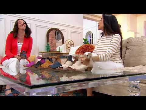 Miz Mooz Leather Heeled Sandals on QVC