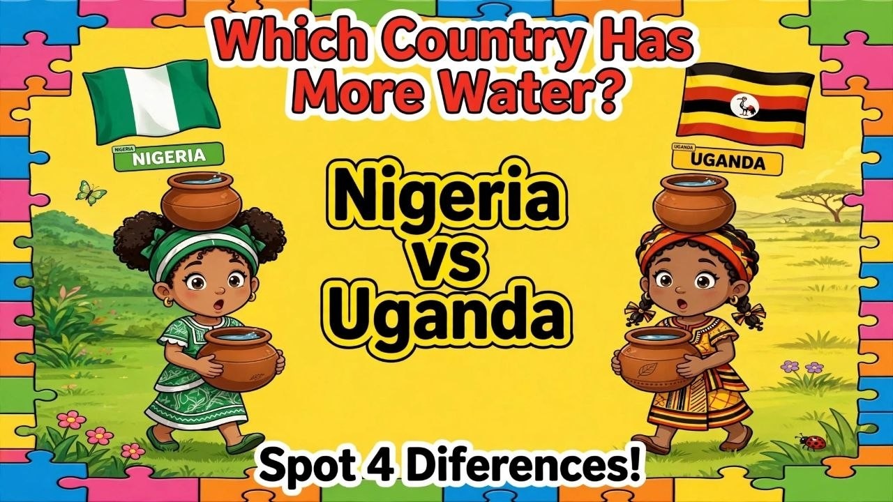 🧠 Brain Teaser Water challenge Nigeria Vs Uganda who Carries more?