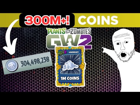 INFINITE COINS! PVZ GW2 Money glitch (300M+)