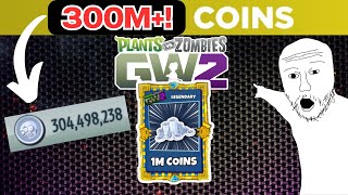 INFINITE COINS! PVZ GW2 Money glitch (300M+)