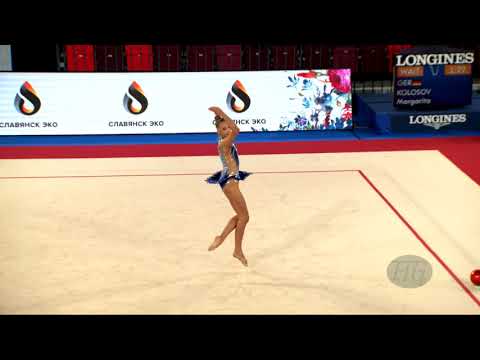 OSADA Laura (POL) - 2019 Rhythmic Junior Worlds, Moscow (RUS) - Qualifications Ball