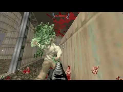 Brutal Pack v10 8.0 vs No rest for the living DOOM2 map01