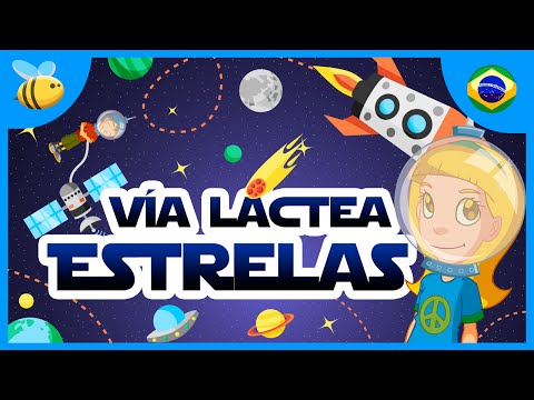 As Estrelas, as Galáxias e a Via Láctea | Vídeos Educativos para Crianças