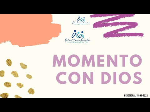 DEVOCIONAL 19-08-2022