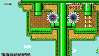 Super Warp World 4-1 Galoomba Zumba any% RTA speedrun route