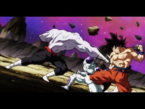 Goku, Freeza e Androide #17 contra Jiren - Luta Final | Dragon Ball Super