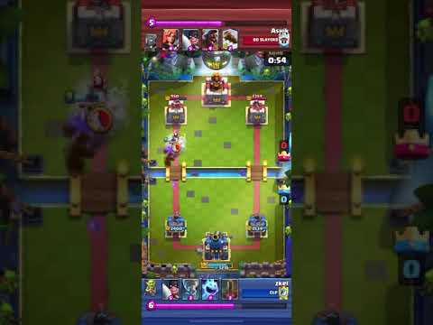 【Clash Royale】hog ex-nado 90% perfect play