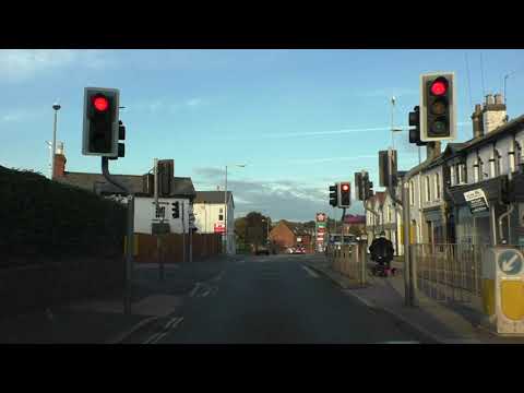 Driving On The A449 From Malvern Link To Newland, Worcestershire, England 16th October 2021