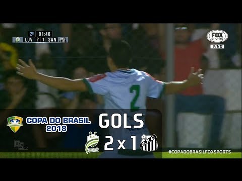 Luverdense 2 x 1 Santos - Copa do Brasil 2018 - Fox Sports HD⁶⁰