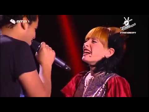 Junior Oliveira & Marisa Liz -  Rosa Sangue  The Voice Portugal