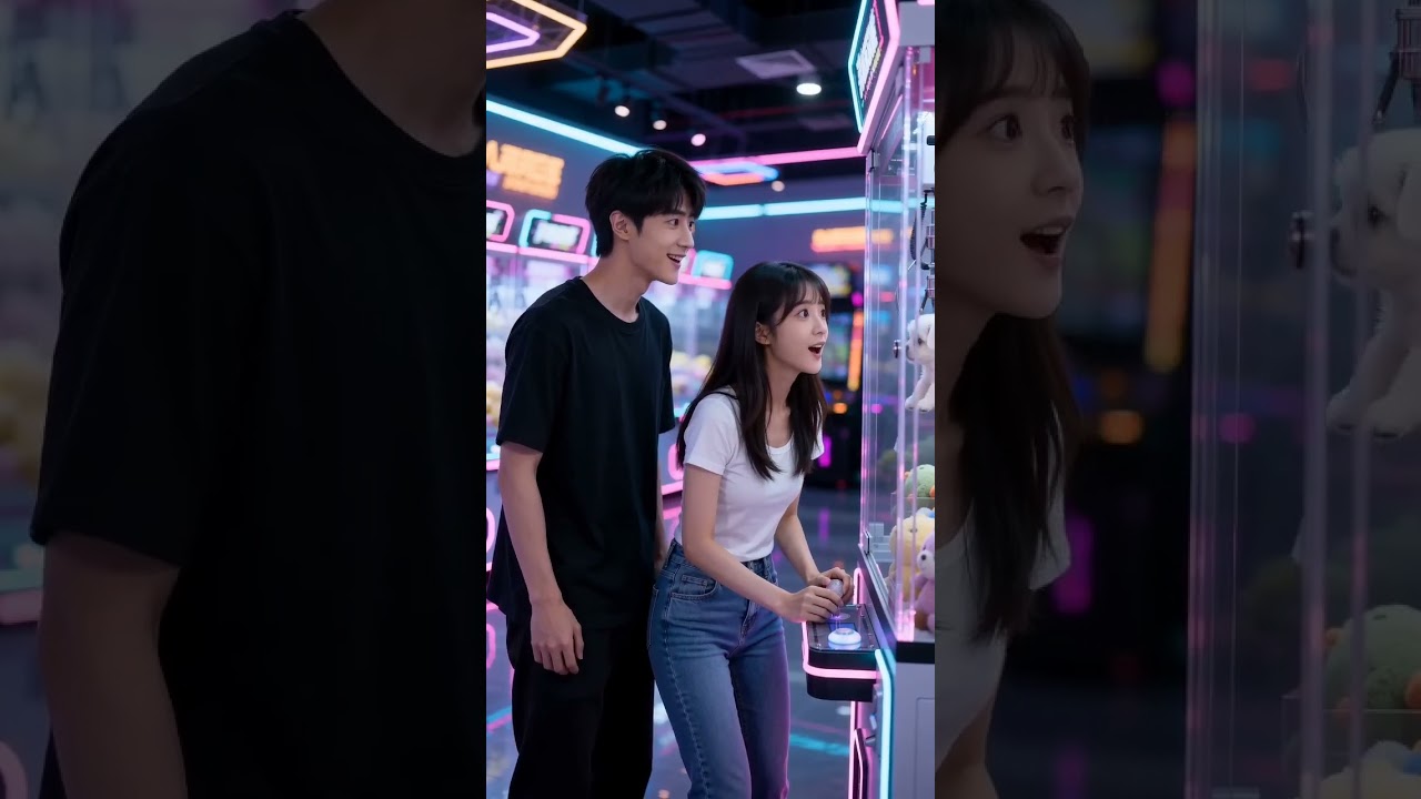 I won a REAL puppy from the claw machine?! 🎰🐶 #Shorts