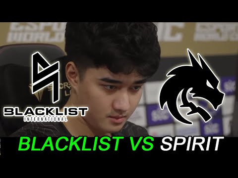 BLACKLIST VS TEAM SPIRIT - LAST GAME! RIYADH MASTERS 2024 DOTA 2 GROUP STAGE HIGHLIGHTS