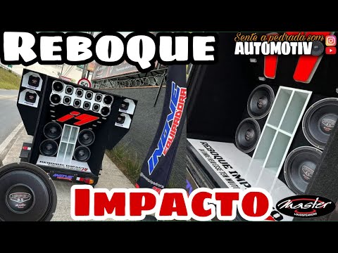REBOQUE IMPACTO MASTER UPPER 8.5k/SENTE A PEDRADA SOM AUTOMOTIVO