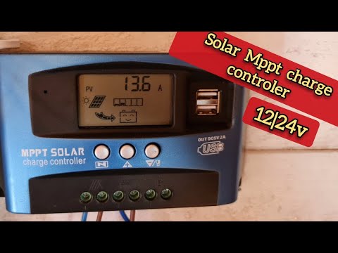 Mppt Solar Charge controller 12v|24v Battery set-up only