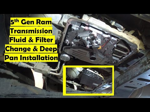 How to Change Transmission Fluid & Install a Deep Pan on a 2020 Ram 3500 68RFE