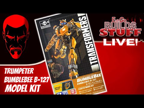 Trumpeter Bumblebee B-127 Model Kit: EmGo Builds Stuff LIVE!