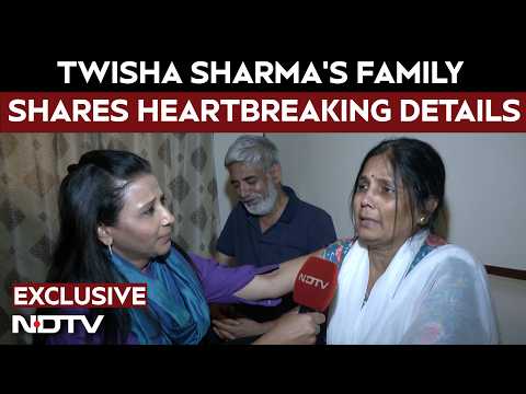 Twisha Sharma Death Case News | Twisha Sharma’s Parents Break Down In Emotional NDTV Interview