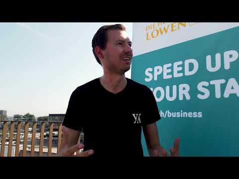 Philippe Sahli, CEO von Yokoy, spricht mit Sabine Oestlund von UPC Business über Höhle der Löwen