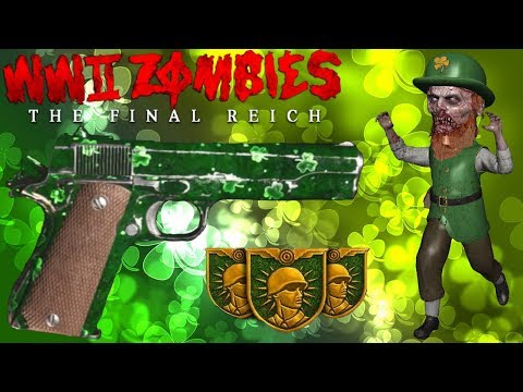 *NEW* LEPRECHAUN EASTER EGG!! ALL SHAMROCK LOCATIONS (The Final Reich)!! - CoD WW2