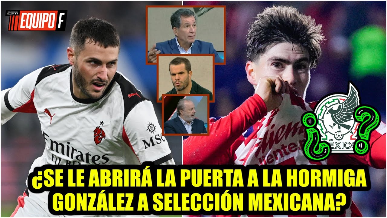 SANTI GIMÉNEZ no estará y VASCO AGUIRRE debería EVALUAR posibilidad de HORMIGA GONZÁLEZ | Equipo F