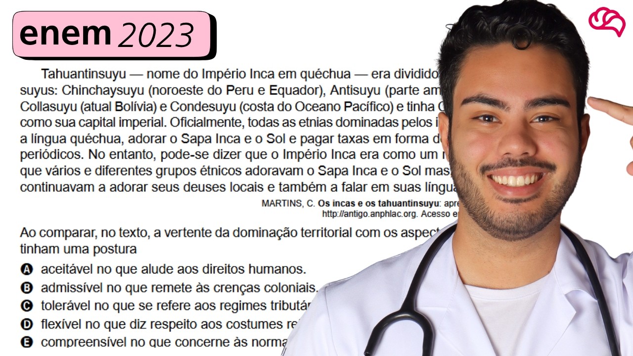 Resolução em Vídeo — Questão 74 ENEM 2023