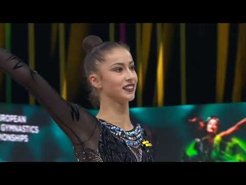 Yeva Meleshchuk - Ribbon AA - 2020 European Championships Kyiv