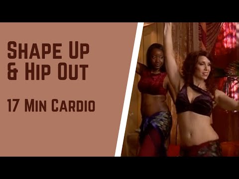Excerpt from Jillina's Shape Up & Hip Out 17 minute Workout