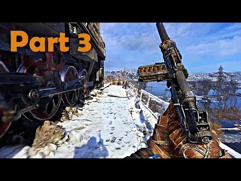 METRO EXODUS - Walkthrough Part 3 | Finding Krest the Mechanic & Saving Anna