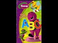 Barney Home Video Screener Now I Know My ABCs
