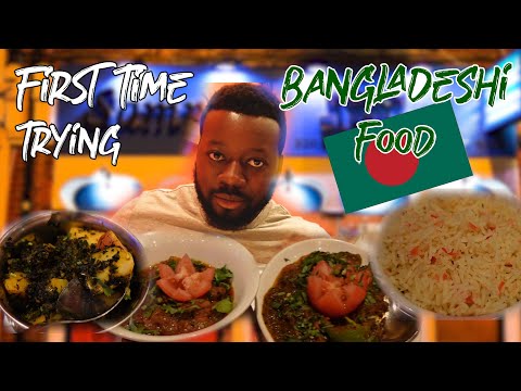 Eating BANGLADESHI FOOD for the first time