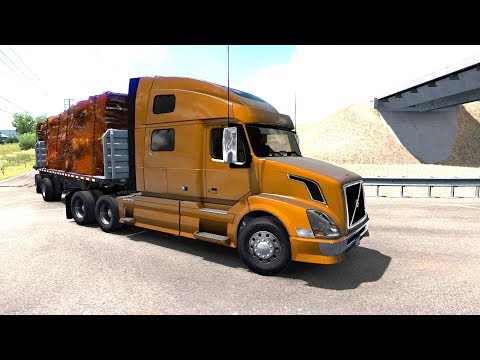 American Truck Simulator - Crushed Cars Transport
