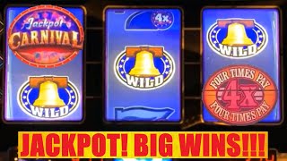 JACKPOT! Big wins playing 3 Reel Slots in Las Vegas and Tampa!