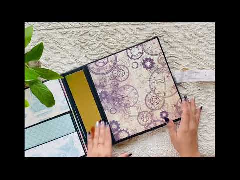 Country Folio Album Walkthrough | Graphic 45 | Large Interactive Scrapbook