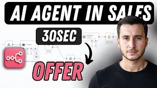AI Agent in Sales with n8n: Initial Contact → Custom Proposal in 30 Seconds!