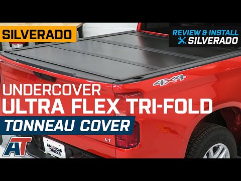 2019 Silverado 1500 UnderCover Ultra Flex Tri-Fold Tonneau Cover Review & Install