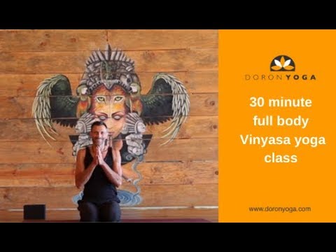 30 Minute Full Body Vinyasa Yoga Class