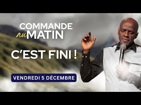 L'année prochaine à la même période, tu témoigneras ! | COMMANDE AU MATIN - Apôtre Yvan CASTANOU