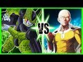 Perfect Cell Vs Saitama (One Punch Man)