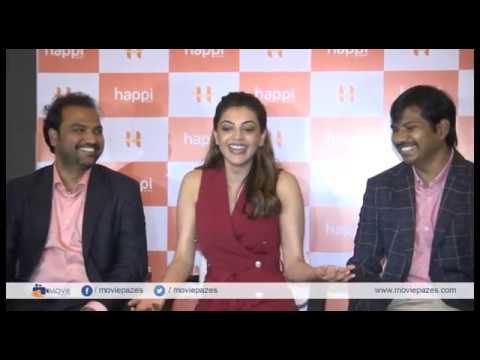 Kajal Interaction With Media About Happi Mobiles Launch
