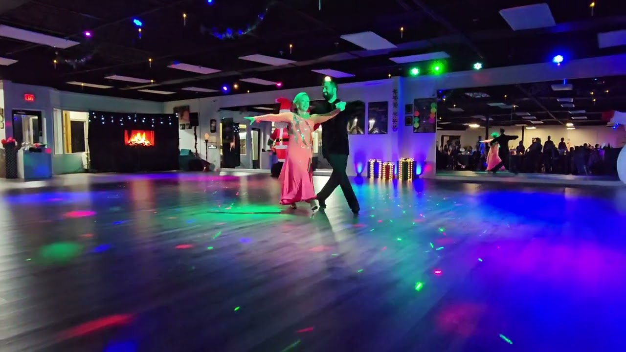 Waltz Show by Marcia & Paul at our Christmas Party 2024