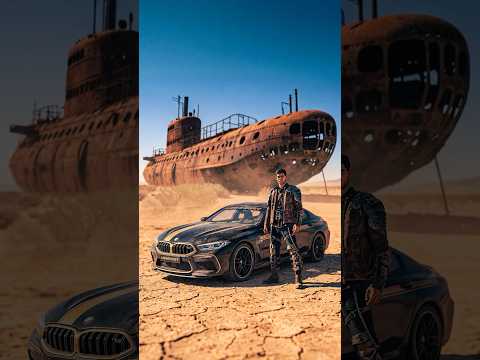 Real or AI? BMW Desert Submarine Photo 😱