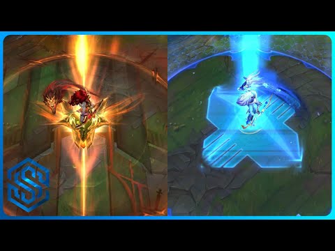 Chosen of the Wolf Kindred vs DRX Kindred Skin Comparison