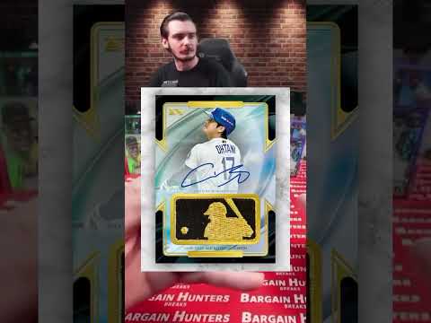 Shohei Ohtani’s Topps 1/1 Gold Logoman has been found! 👀
